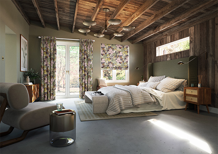 Maisie, Aubergine - Made to Measure Curtains - Image 8